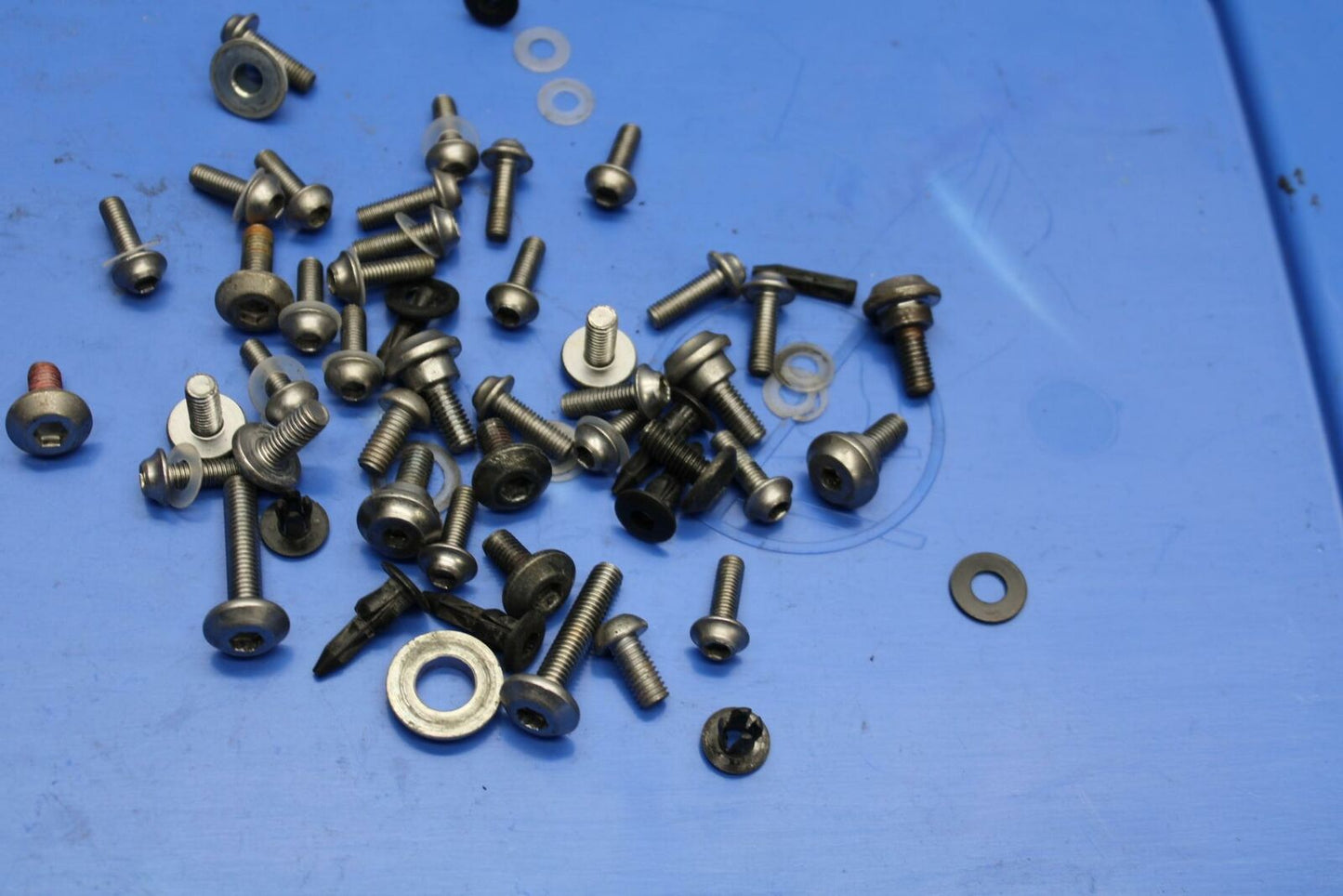 13-18 KAWASAKI NINJA ZX6R FAIRING COWL BOLTS SCREWS SET BB304