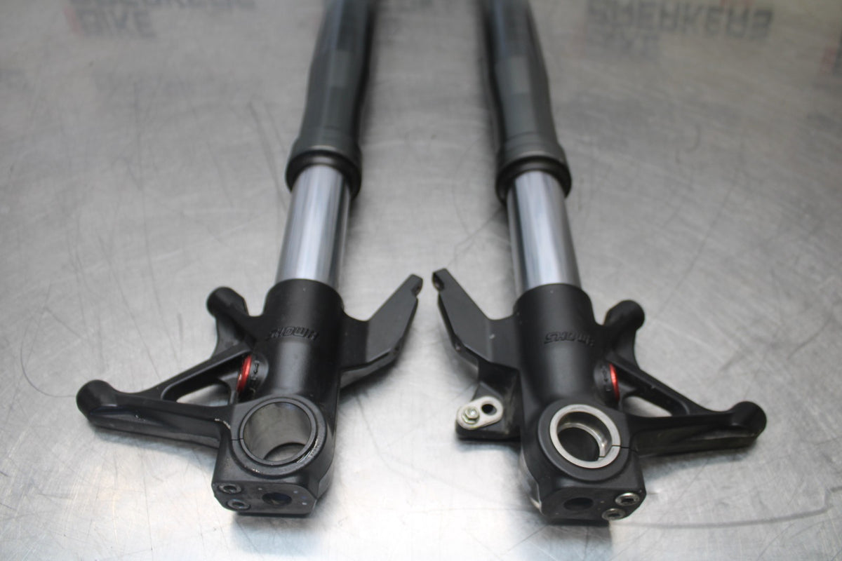 16 DUCATI 959 PANIGALE FRONT FORKS SHOCK SUSPENSION SET PAIR BB912