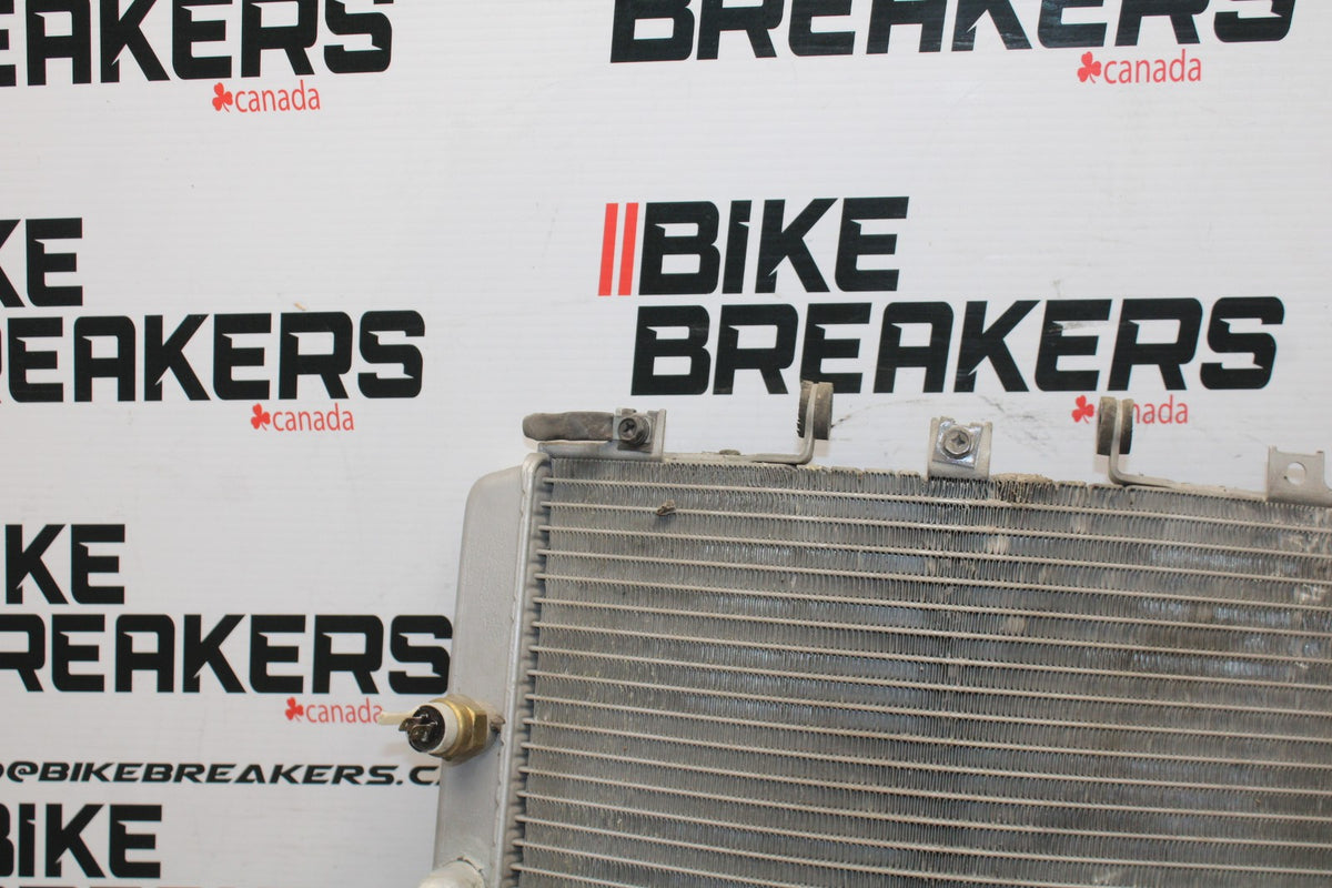 98 KAWASAKI NINJA ZX6 ENGINE RADIATOR MOTOR COOLER COOLING RADIATER BB870