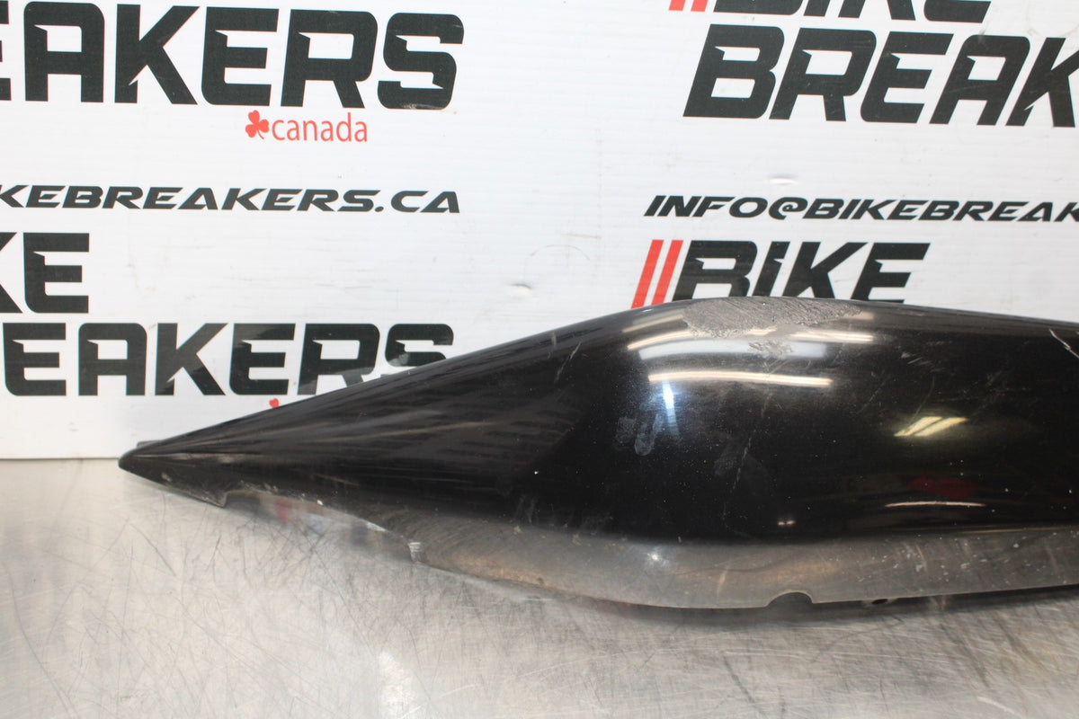 08 KAWASAKI NINJA 650 EX650 LEFT REAR BACK TAIL FAIRING COWL SHROUD BB797