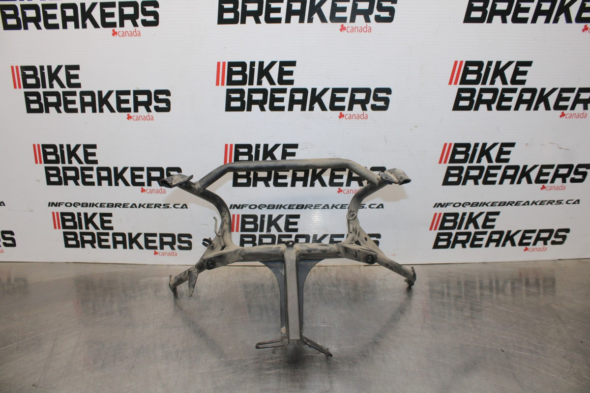 08-12 KAWASAKI NINJA 250R EX250J UPPER FAIRING MIRROR GAUGES STAY BRACKET BB784