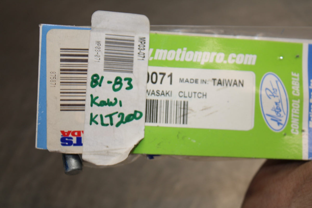 80-93 KAWASAKI KLT200 CLUTCH CABLE LINE BB876