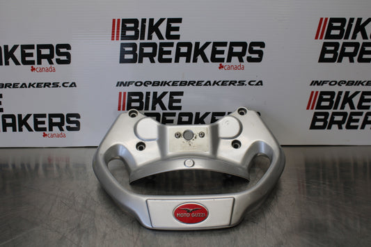08 MOTO GUZZI BREVA 750 PASSENGER REAR SEAT GRAB BAR HANDLE BB154