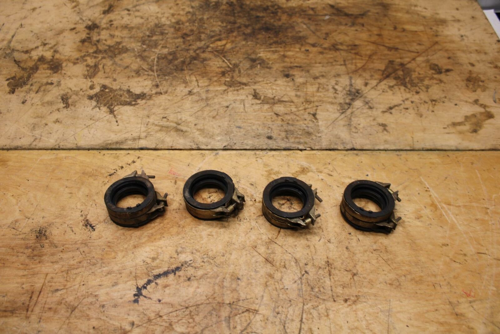 91-93 YAMAHA FZR1000 AIRBOX INTAKE MANIFOLD BOOTS BB339
