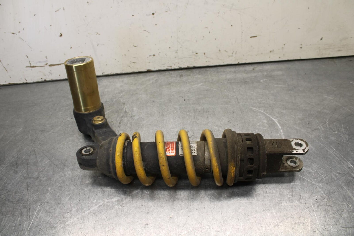 03-04 HONDA CBR600RR REAR BACK SHOCK ABSORBER SUSPENSION 52400-MEE-003 BB637