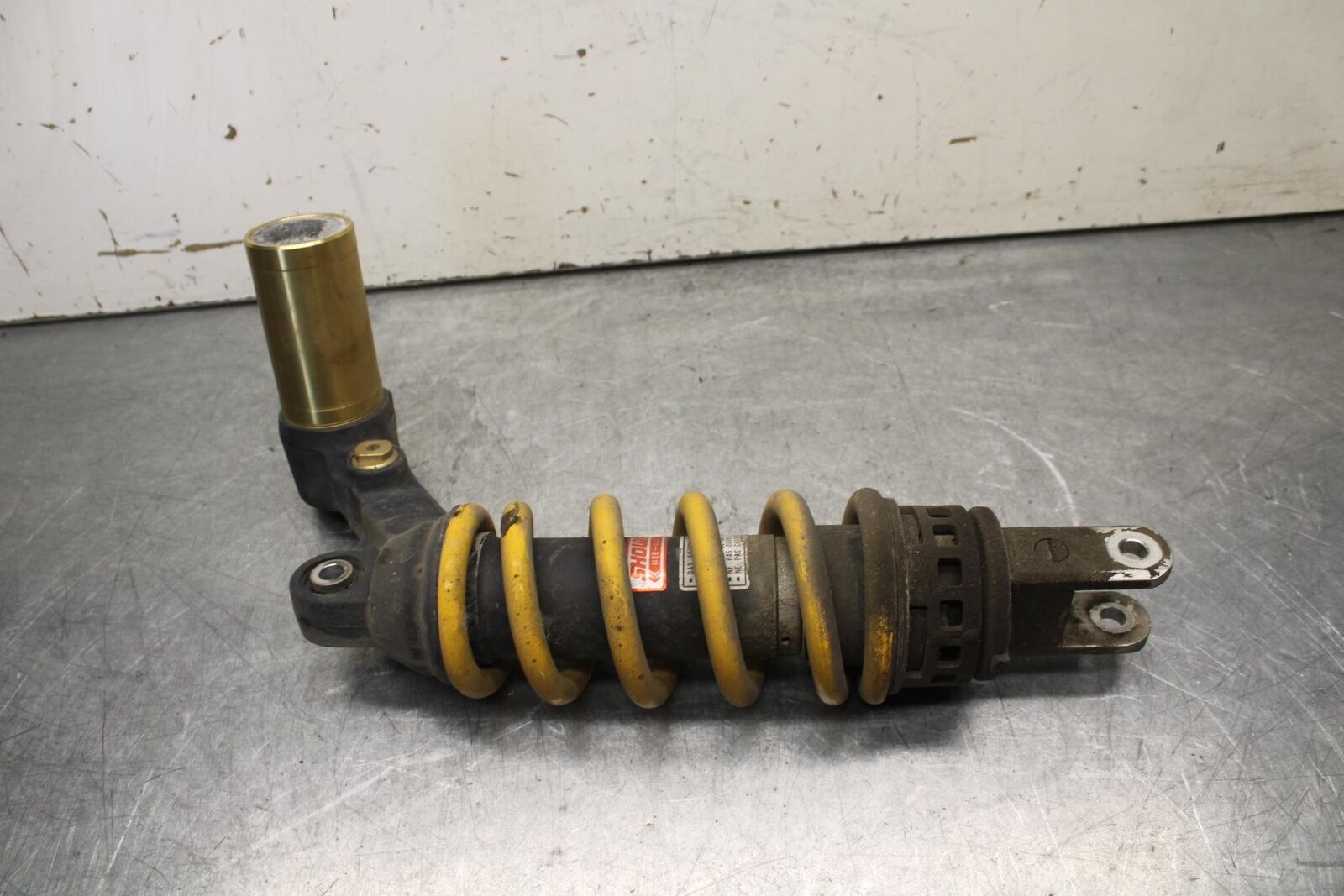 03-04 HONDA CBR600RR REAR BACK SHOCK ABSORBER SUSPENSION 52400-MEE-003 BB637