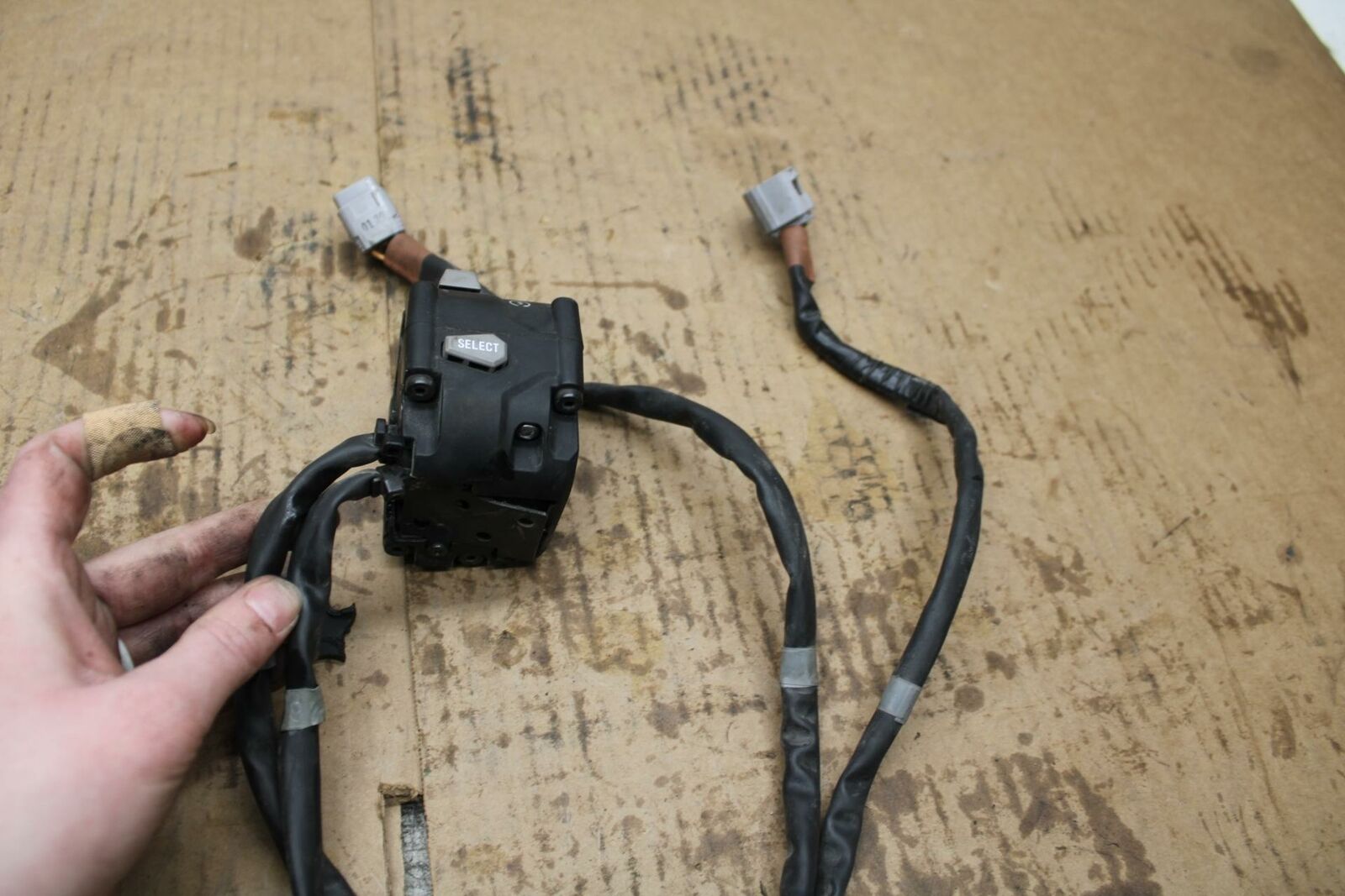 20-22 KAWASAKI Z H2 RIGHT CLIP ON HANDLE KILL OFF START SWITCH SWITCHES BB382