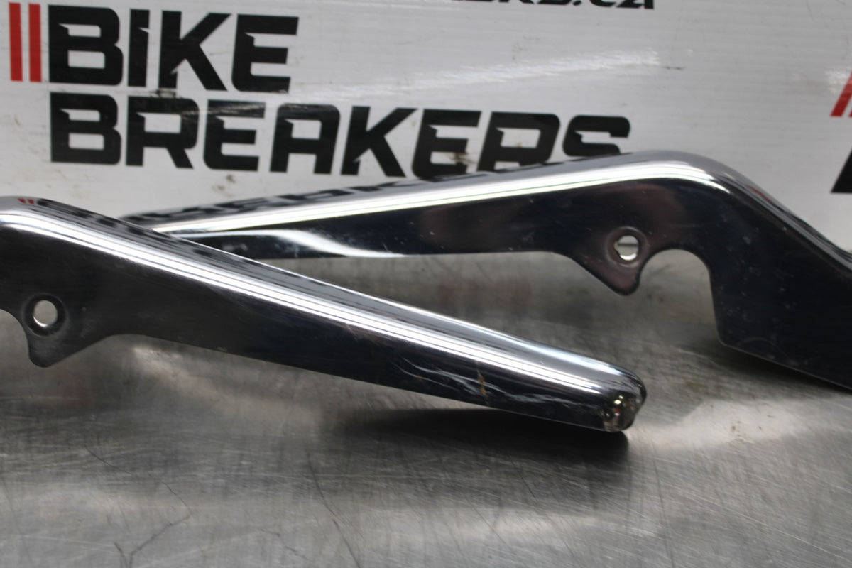 99-00 HARLEY-DAVIDSON ELECTRA GLIDE FLHT REAR STRUT FRAME COVER SET PAIR BB805