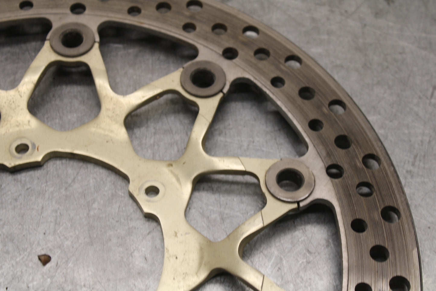 17-21 HONDA CBR1000RR SP FRONT LEFT RIGHT BRAKE ROTORS DISCS BB681