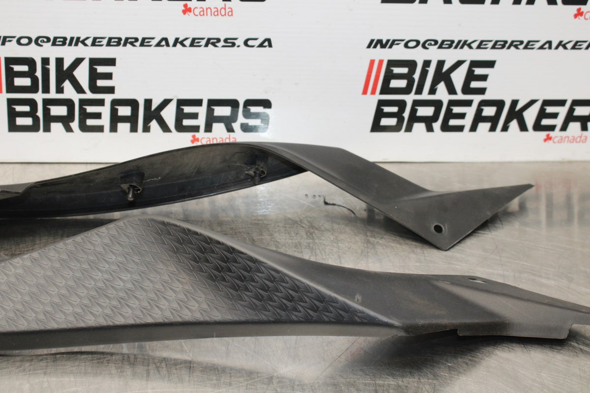 13-17 KAWASAKI NINJA 300 EX300 ABS RIGHT LEFT GAS TANK PANELS COVERS TRIM BB187