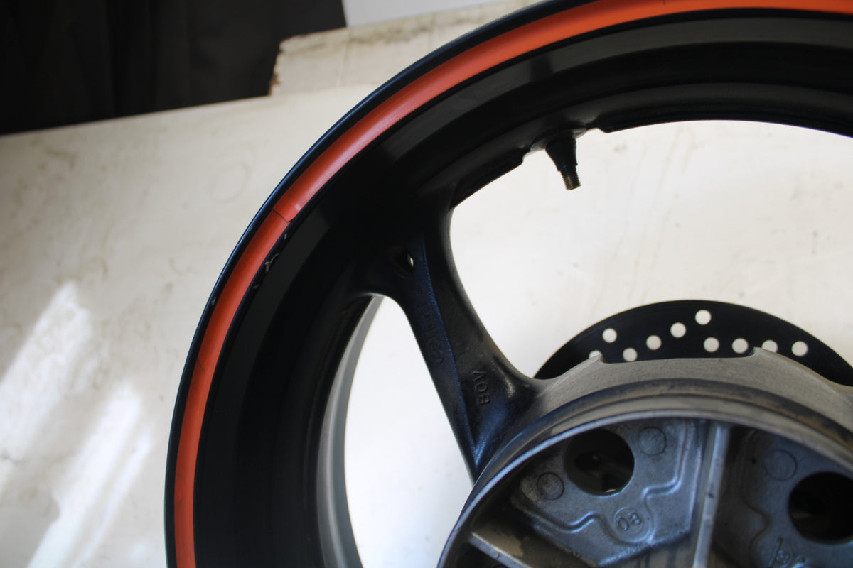 08-09 SUZUKI GSXR600 REAR WHEEL BACK RIM BB71