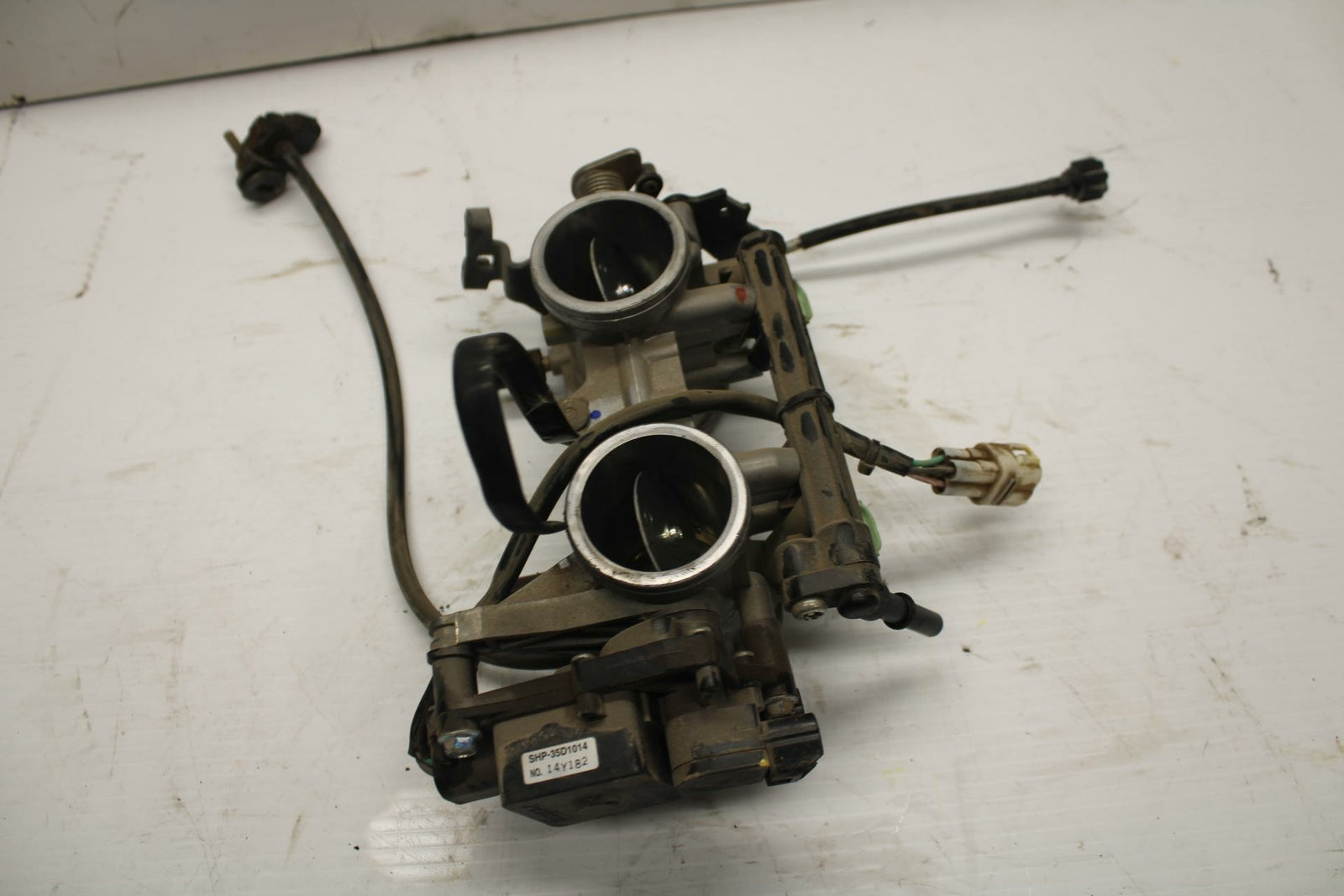 17-20 KAWASAKI NINJA 650 EX650 ABS MAIN FUEL INJECTORS / THROTTLE BODIES BB277