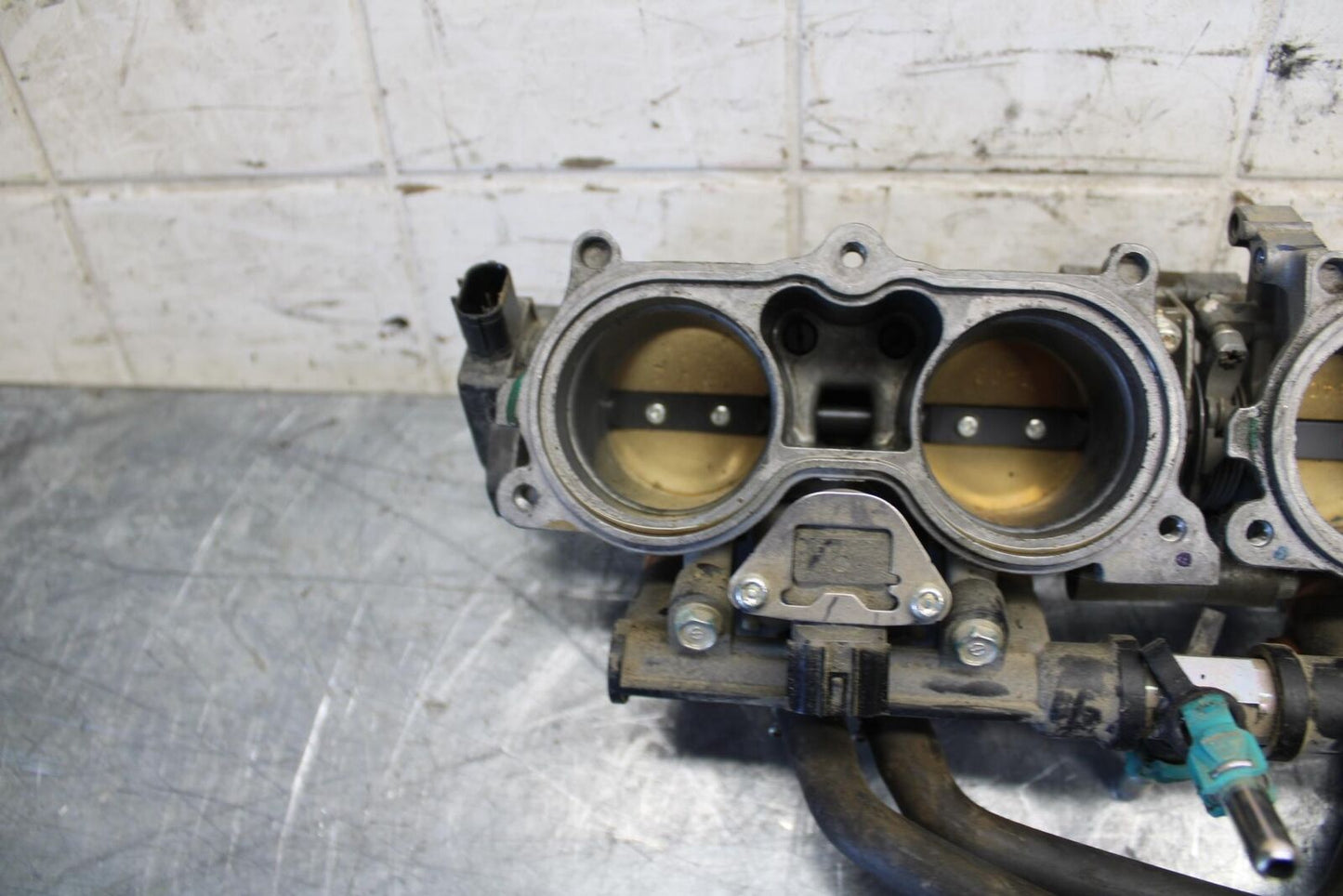 2009 Honda CBR600RR MAIN FUEL INJECTORS / THROTTLE BODIES 16401-MFJ-A01 BB536