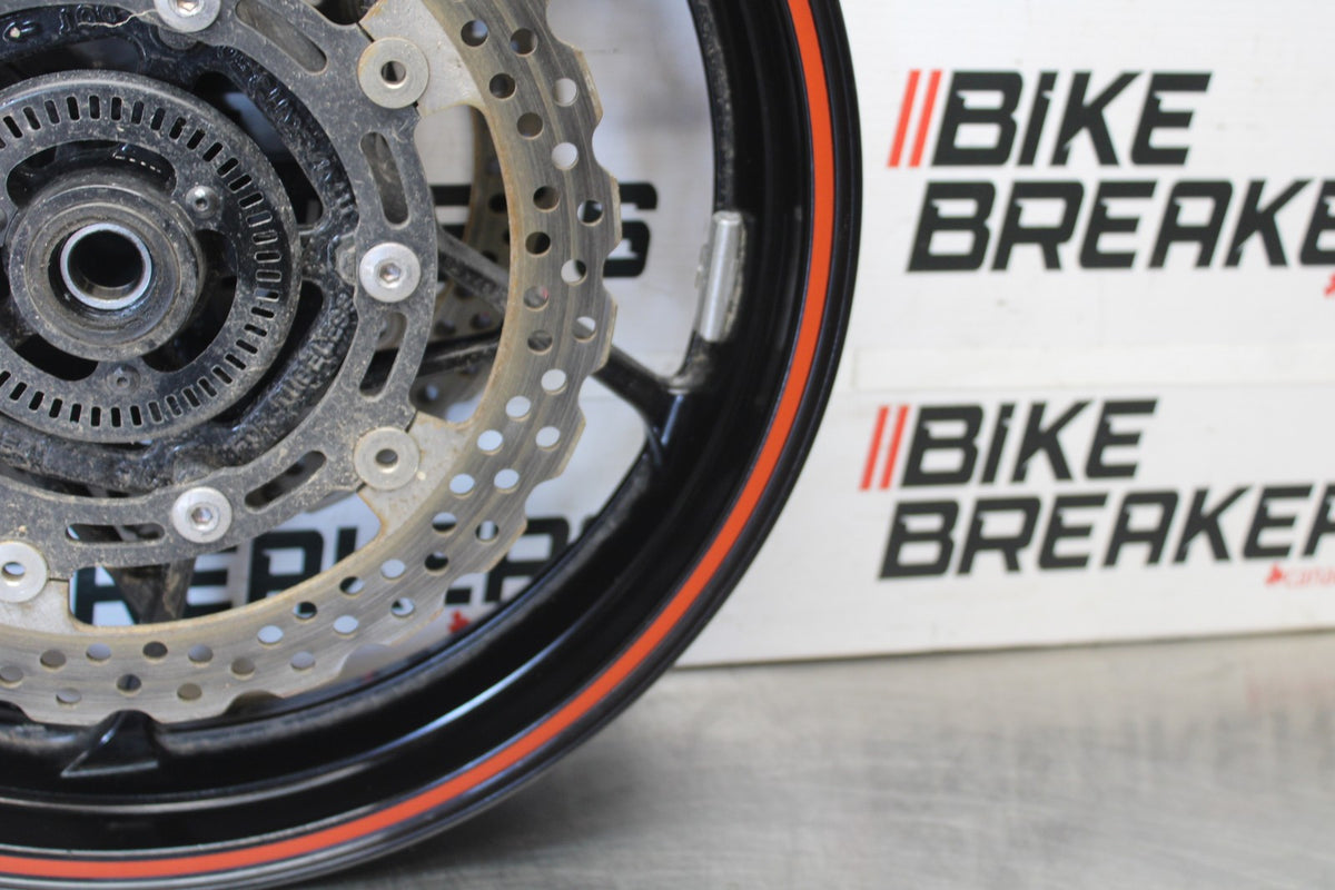 23 KAWASAKI NINJA 650 EX650 FRONT WHEEL FRONT RIM & ROTORS BB920