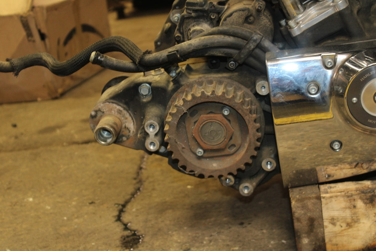 09 HARLEY-DAVIDSON SPORTSTER 1200 CUSTOM XL1200C ENGINE MOTOR BB776