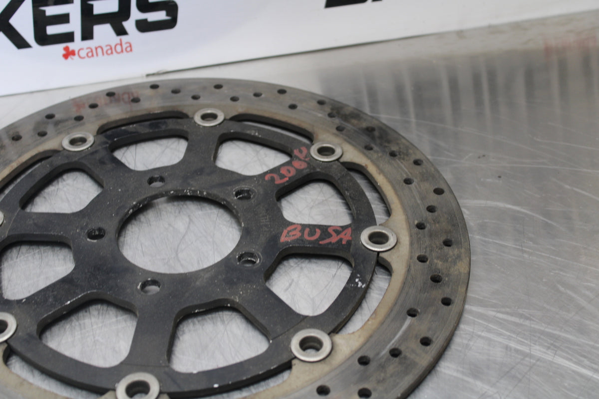 99-07 SUZUKI HAYABUSA GSX1300R FRONT LEFT RIGHT BRAKE ROTORS DISCS BB281