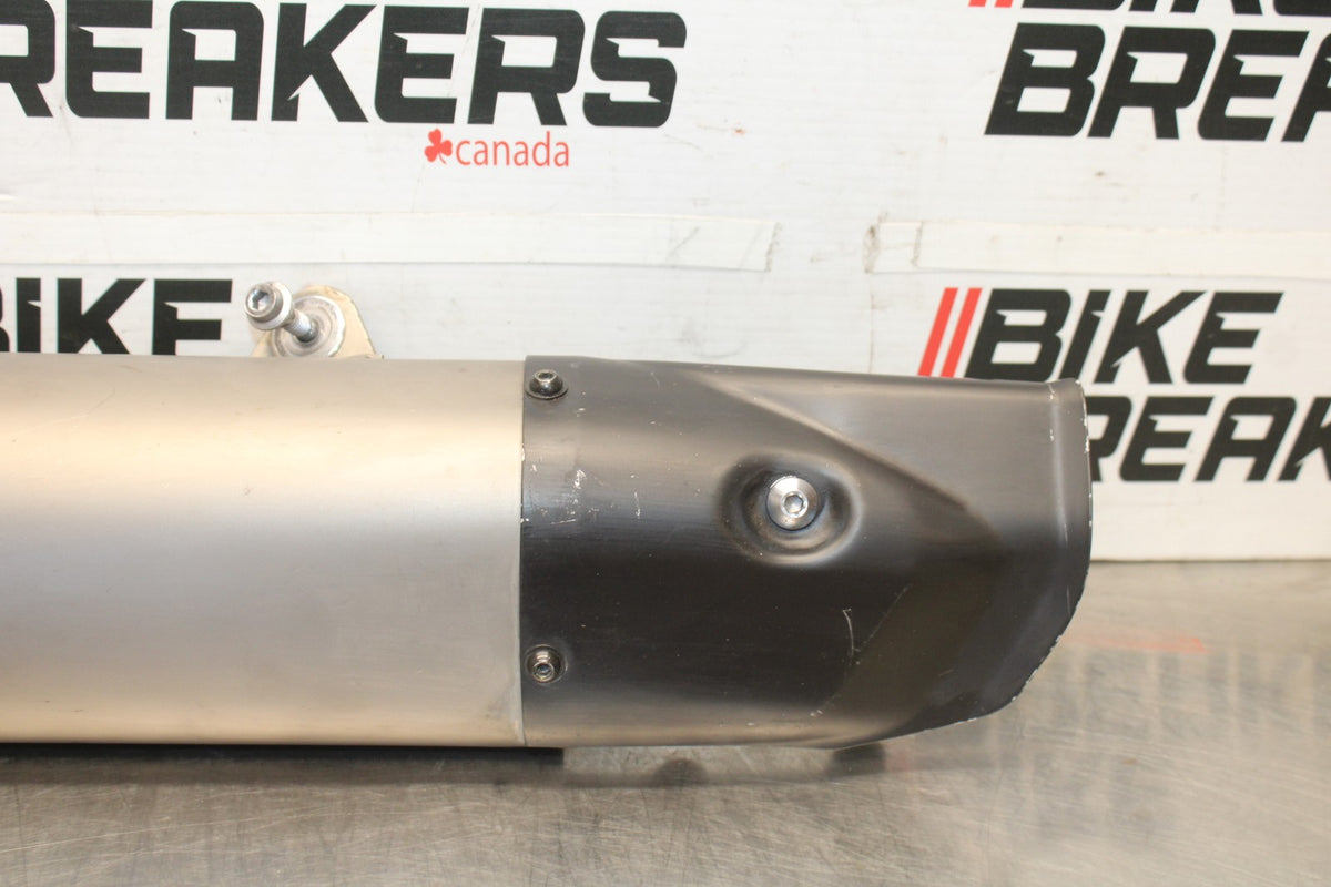 08-16 YAMAHA YZF R6 TITANIUM EXHAUST PIPE MUFFLER SLIP ON CAN SILENCER BB929