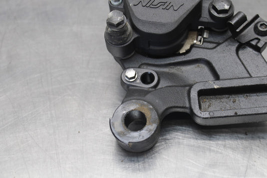 23-26 KAWASAKI NINJA ZX4RR REAR BACK BRAKE CALIPER W MOUNT BRACKET BB872