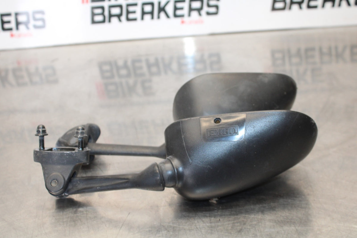 2007 Kawasaki Ninja ZX6R ZX600P RIGHT LEFT SIDE REAR VIEW MIRROR SET  BB175