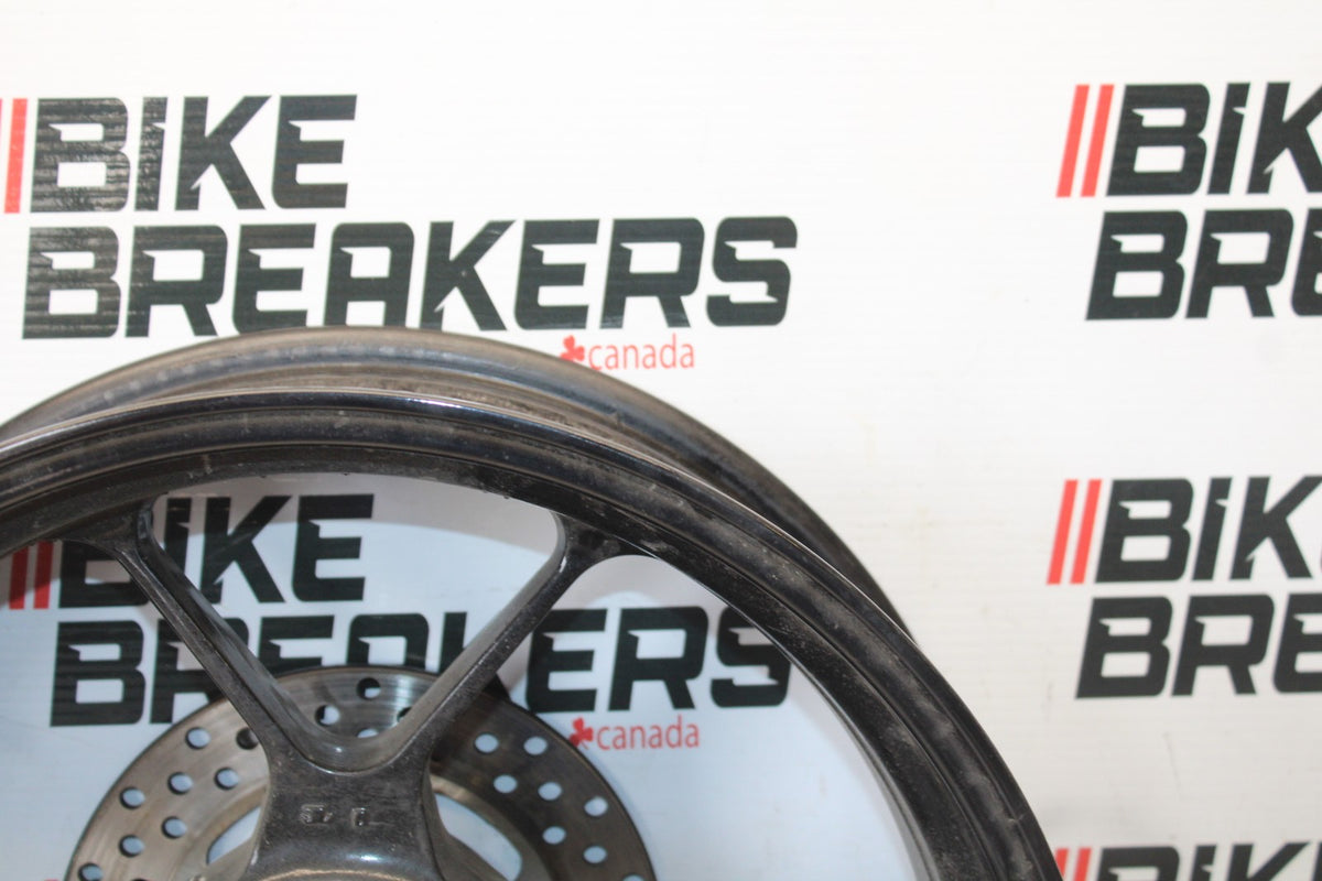 16 APRILIA TUONO V4 1100 REAR WHEEL BACK RIM & ROTOR BB905
