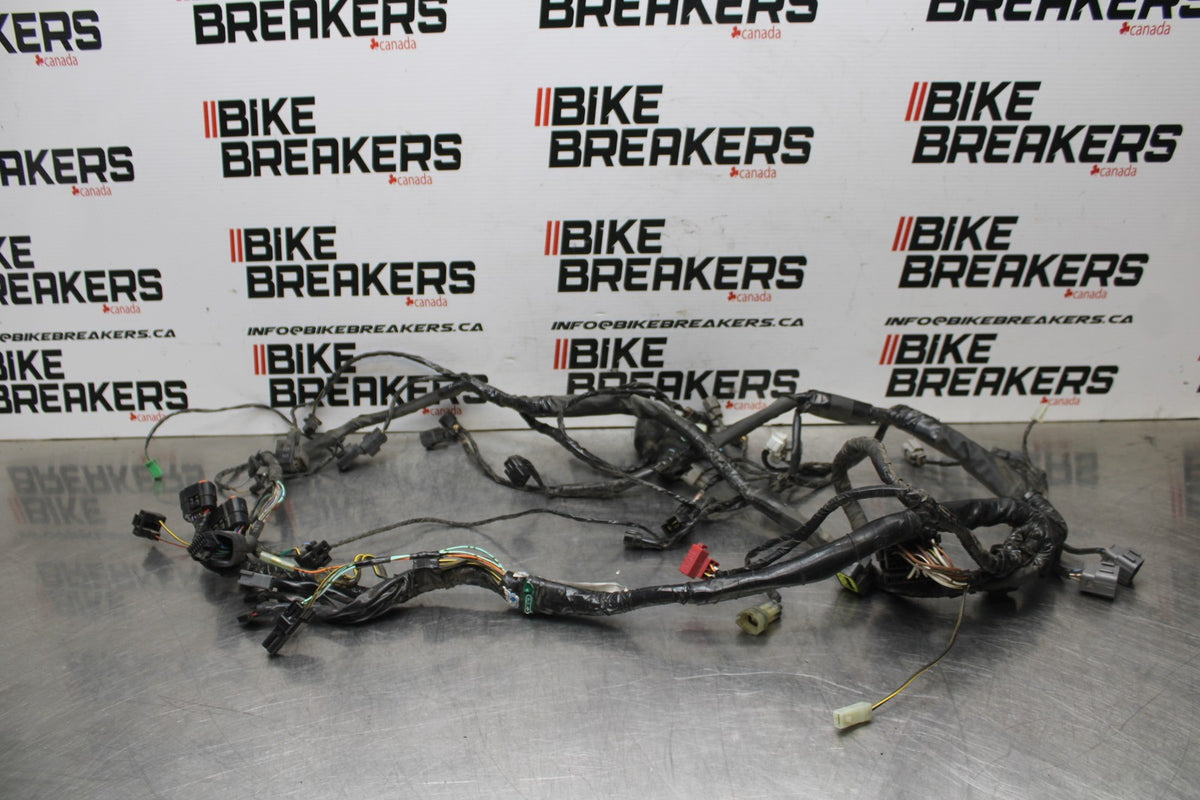 06 KAWASAKI NINJA 650 EX650 MAIN ENGINE WIRING HARNESS MOTOR WIRE LOOM BB823
