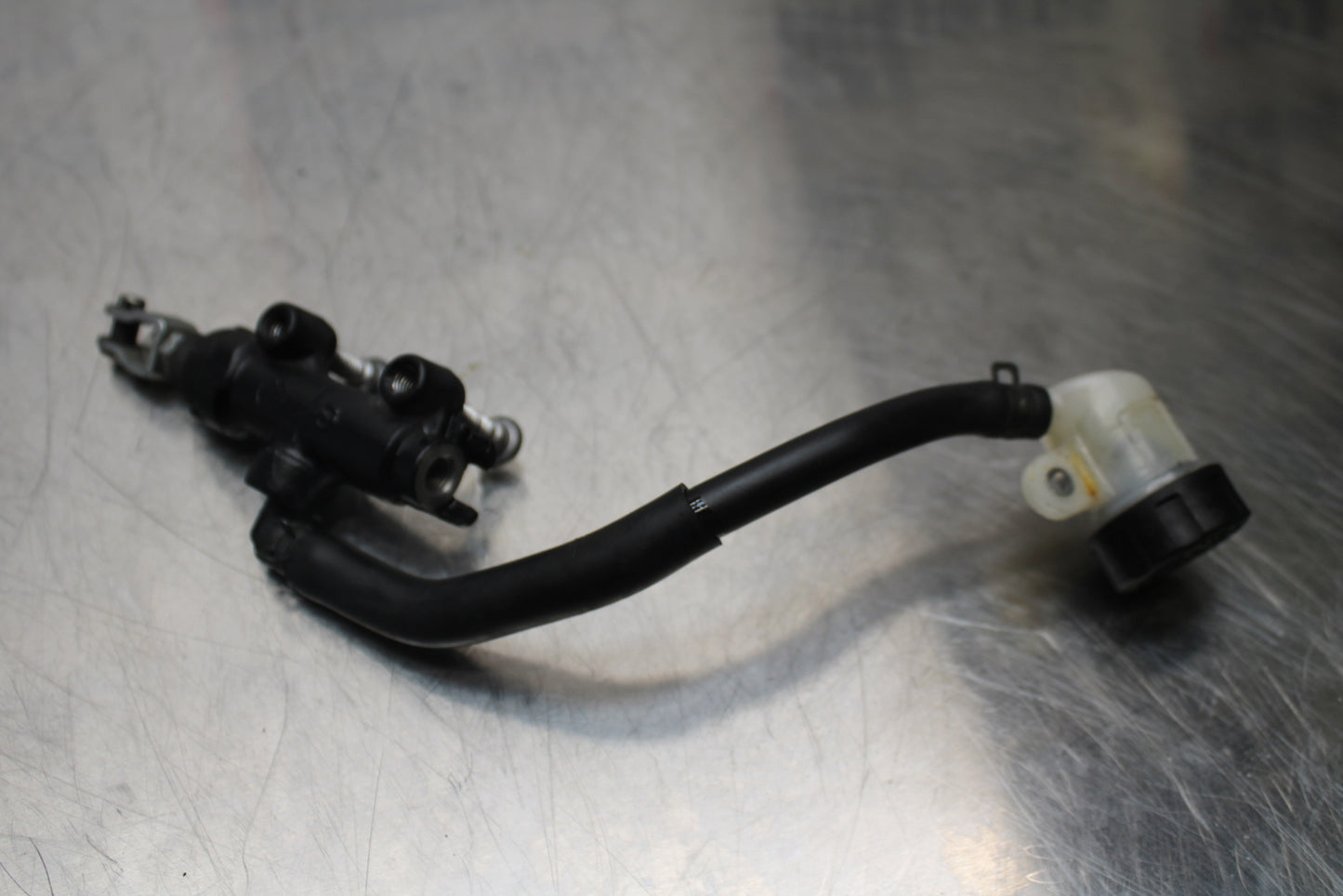 13-17 KAWASAKI NINJA ZX6R ZX636 ABS REAR BRAKE MASTER CYLINDER W RESERVOIR BB143