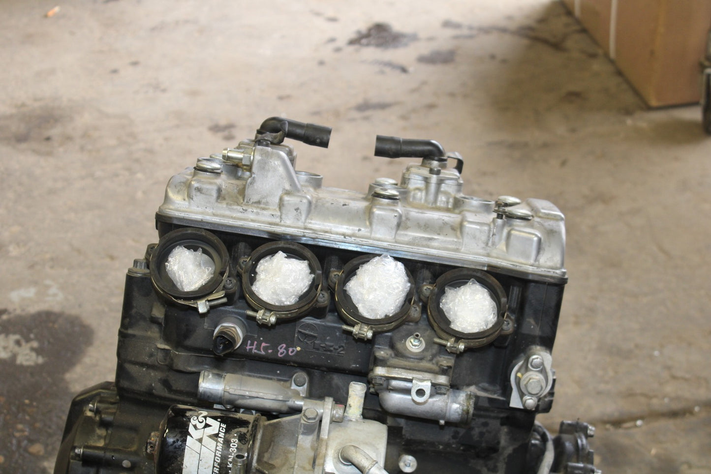 07-08 KAWASAKI NINJA ZX6R ENGINE MOTOR BB203