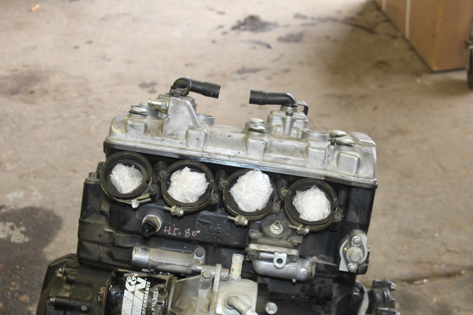 07-08 KAWASAKI NINJA ZX6R ENGINE MOTOR BB203