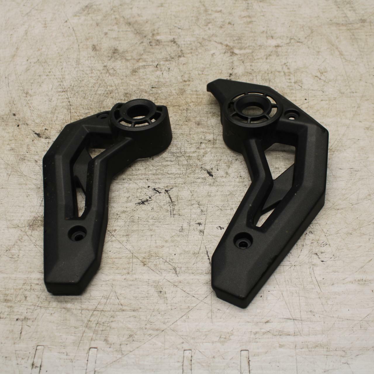 17-20 KAWASAKI NINJA 650 RIGHT LEFT REARSETS COVERS TRIM PAIR BB364