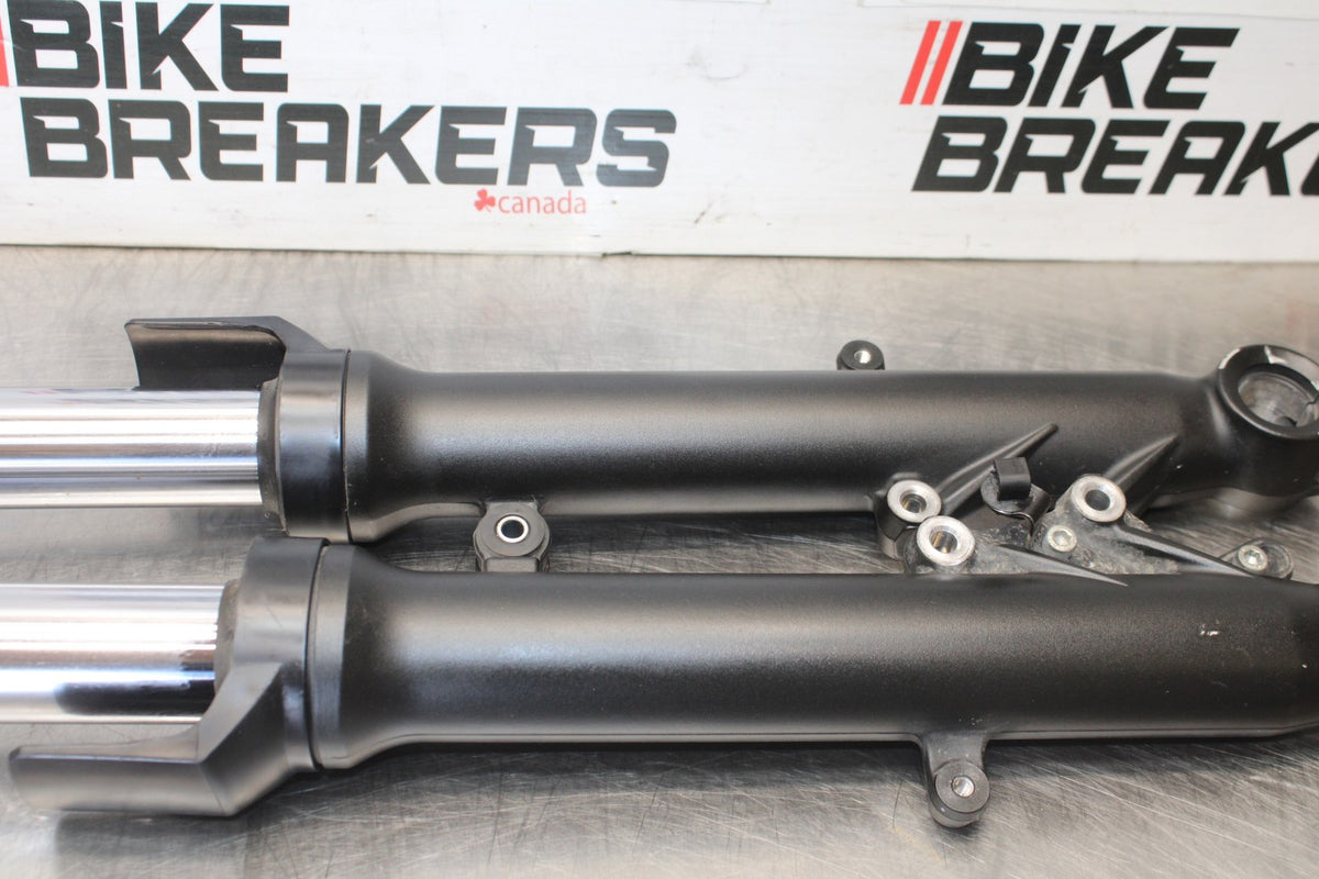 23 KAWASAKI NINJA 650 EX650 FRONT FORKS SHOCK SUSPENSION SET PAIR BB920