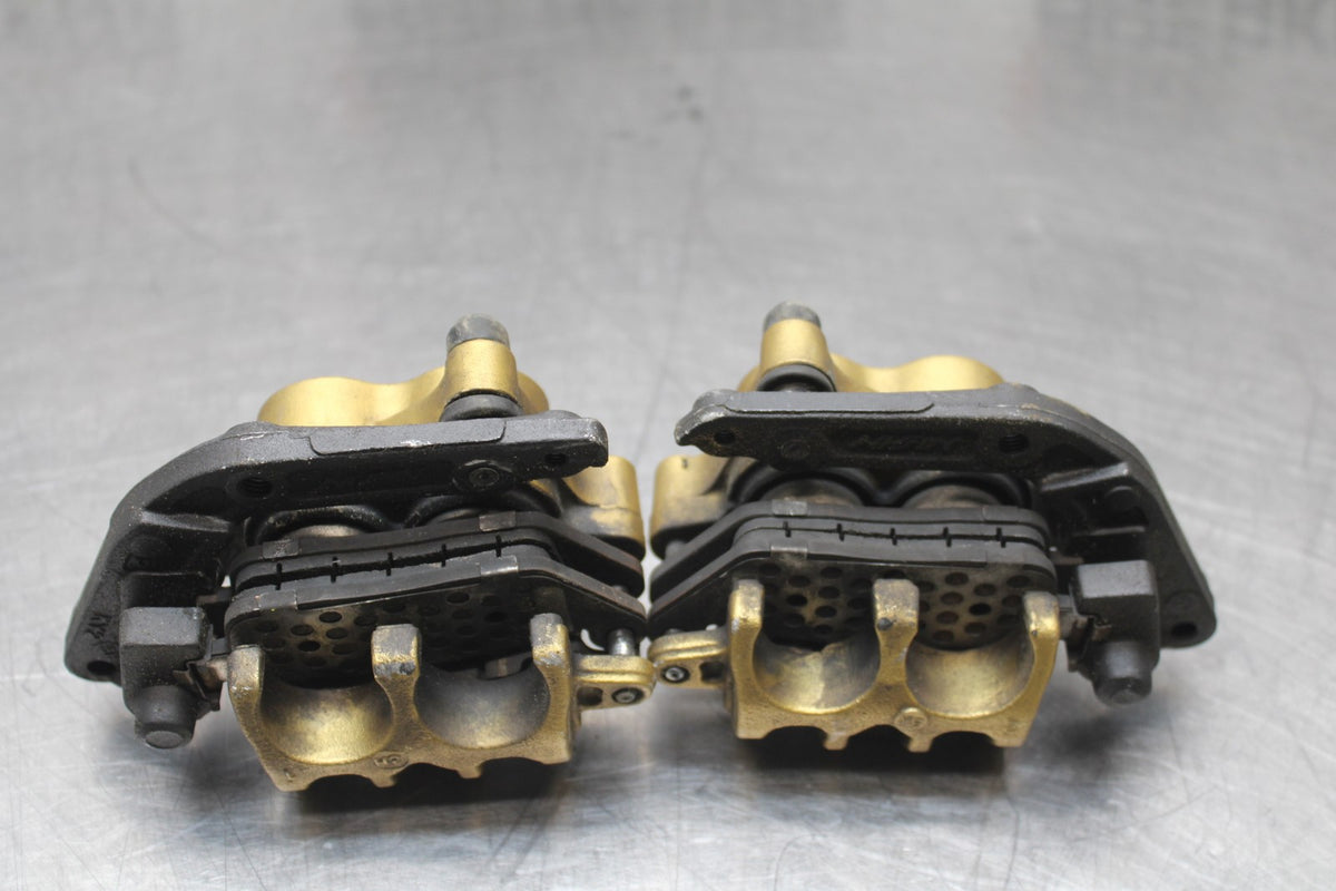 14 TRIUMPH STREET TRIPLE ABS RIGHT LEFT FRONT BRAKE CALIPER SET PAIR BB808