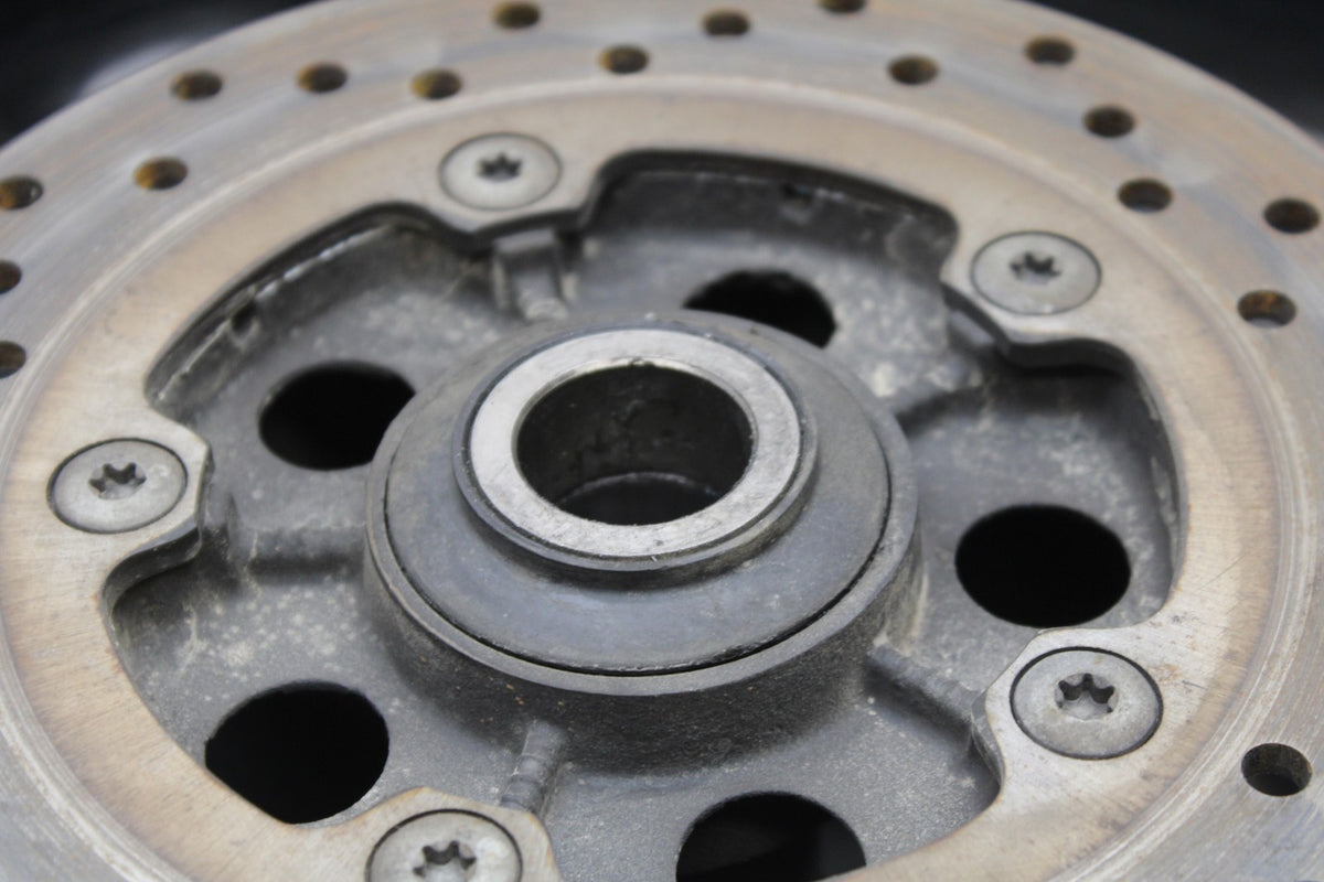 07-08 YAMAHA YZF R1 REAR WHEEL BACK RIM & BACK BRAKE DISC BB771