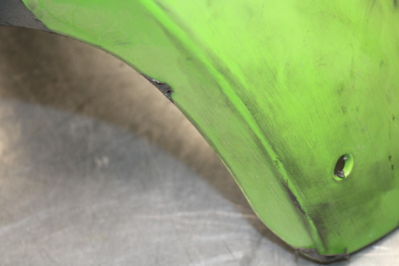 2003 Kawasaki Ninja ZX6RR ZX600K FRONT WHEEL FENDER COWL FAIRING BB602