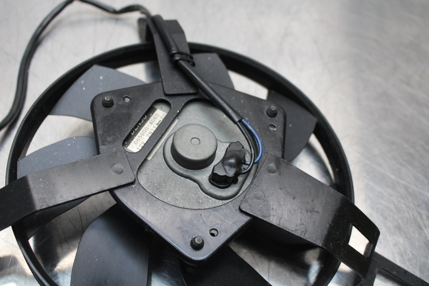 13-17 KAWASAKI NINJA ZX6R ZX636 ABS ENGINE RADIATOR COOLING FAN BB143