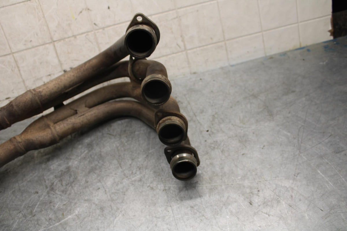 2003 Yamaha YZF R6 EXHAUST HEADER PIPES MANIFOLD 5SL-14602-00-00 BB539
