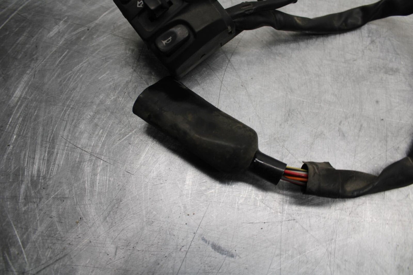 08-12 KAWASAKI NINJA 250R EX250J LEFT CLIP ON HANDLE HORN SIGNALS SWITCH BB496