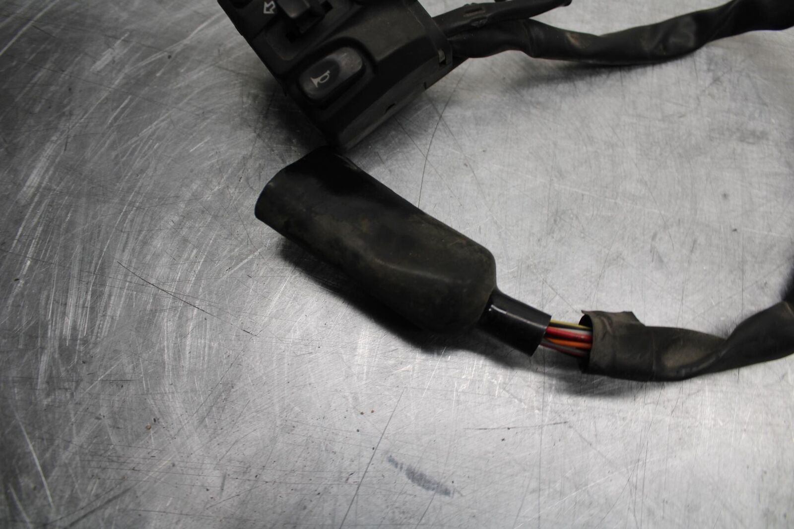 08-12 KAWASAKI NINJA 250R EX250J LEFT CLIP ON HANDLE HORN SIGNALS SWITCH BB496