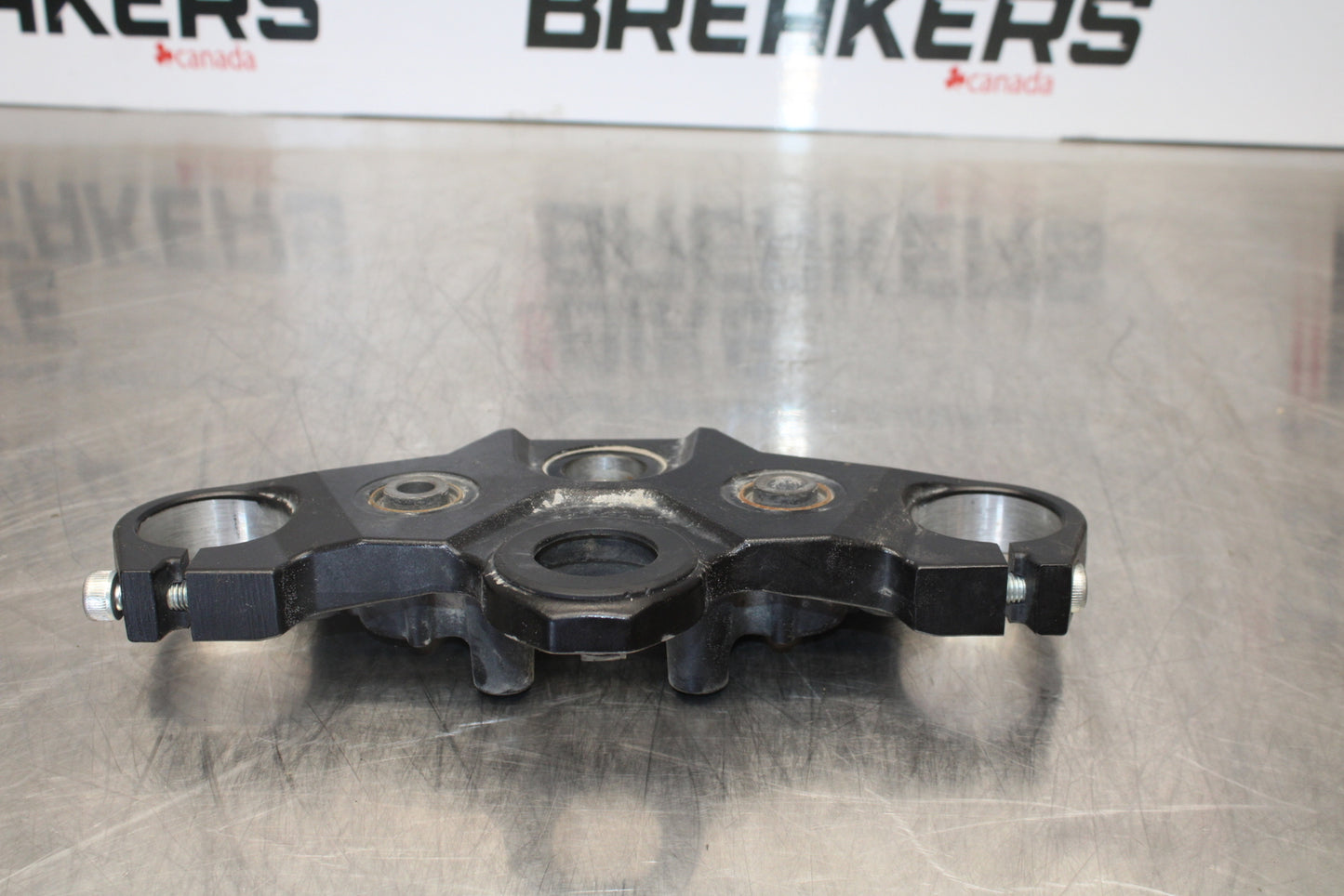 09-15 YAMAHA FZ6R FORKS UPPER TRIPLE TREE CLAMP BB161