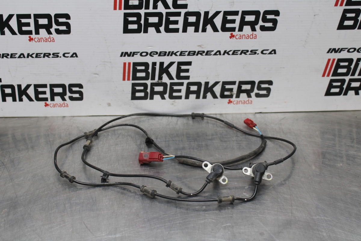 07-12 HONDA CBR600RR FRONT REAR ABS BRAKE SENSOR SET PAIR BB812