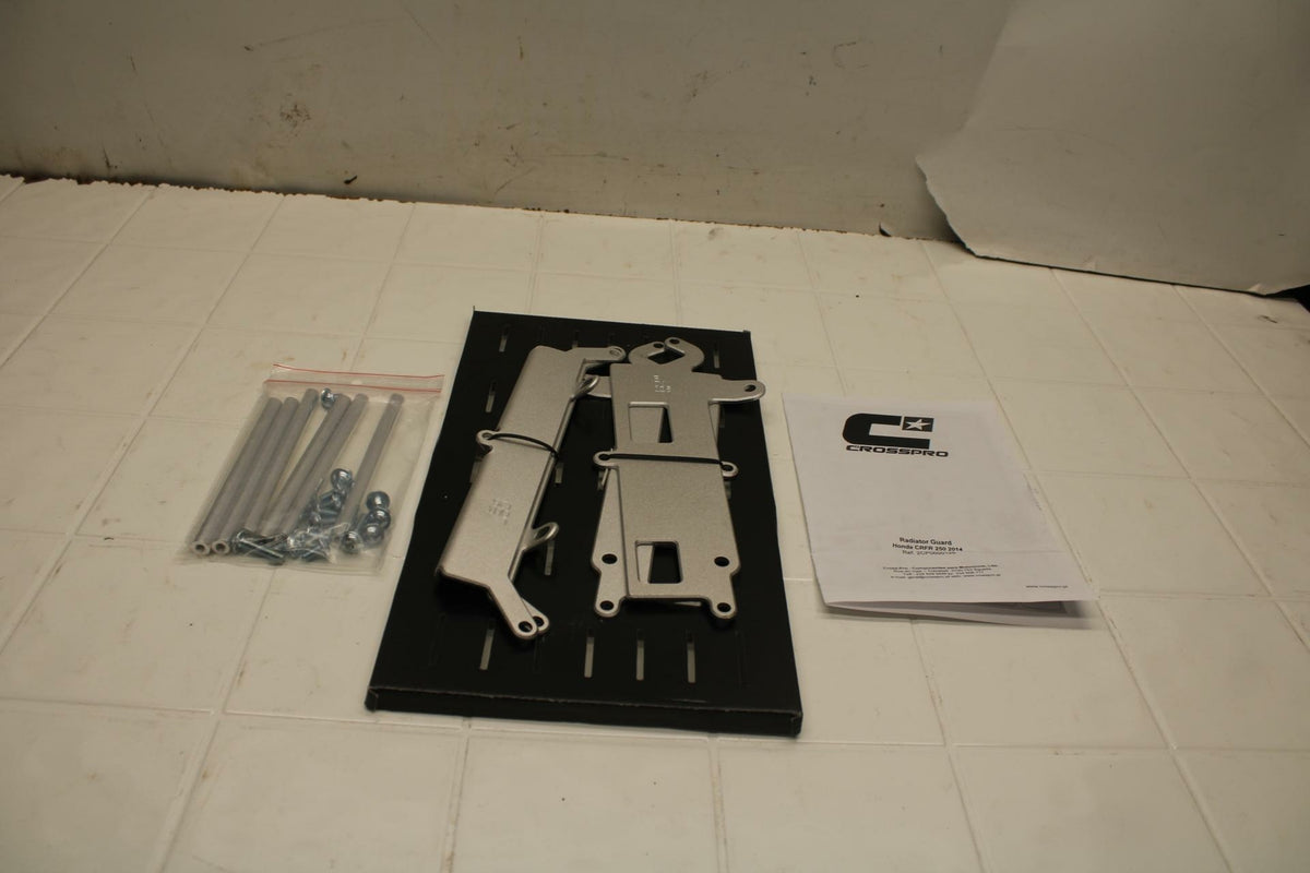 14 HONDA CRF250R CROSSPRO RADIATOR GUARD SHIELD