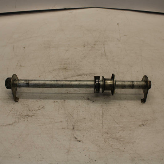 04-09 SUZUKI GS500F REAR AXLE BACK WHEEL RIM PIVOT BOLT AXEL 64711-01D20 BB261