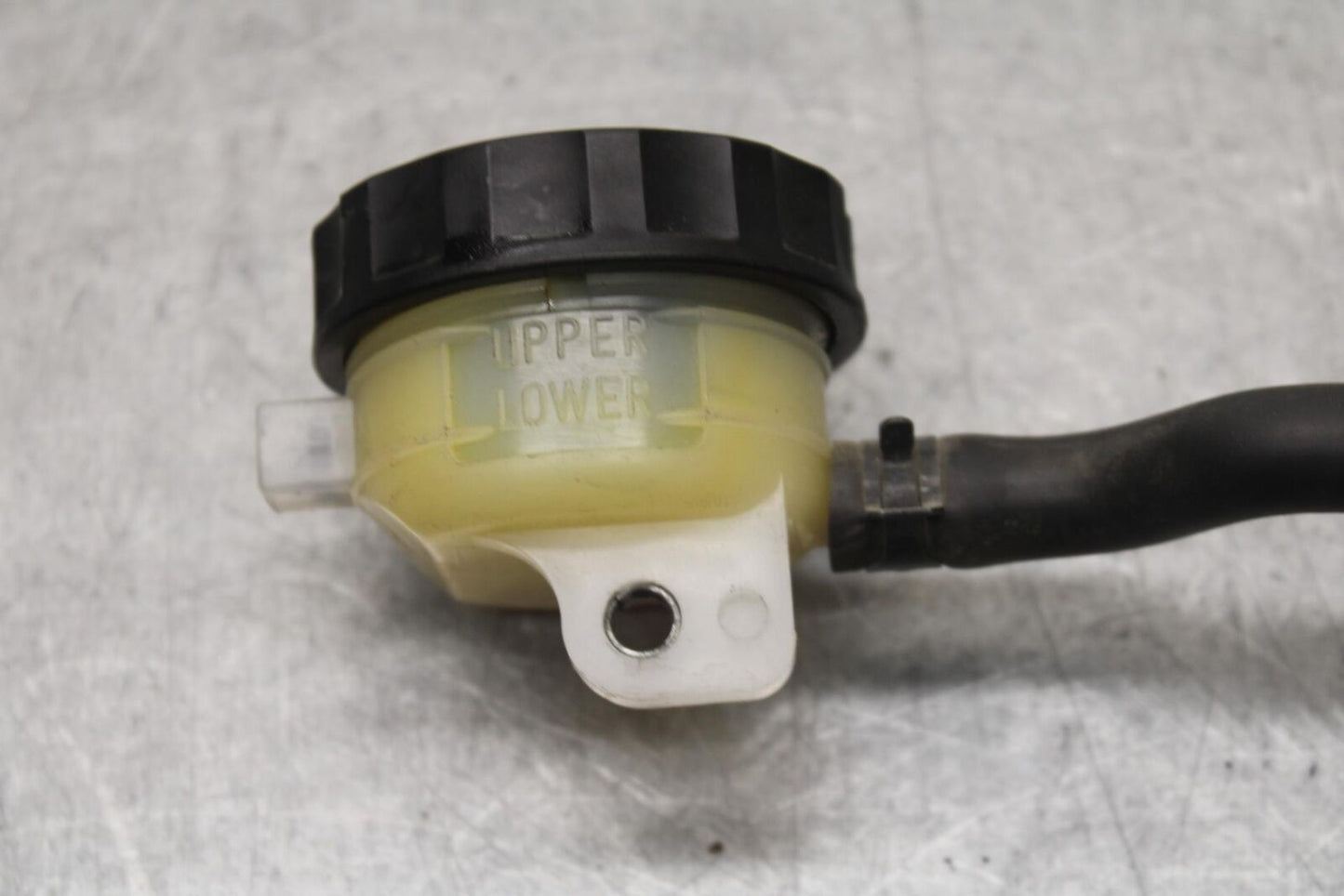 09-12 KAWASAKI NINJA ZX6R REAR BACK BRAKE MASTER CYLINDER W RESERVOIR BB640