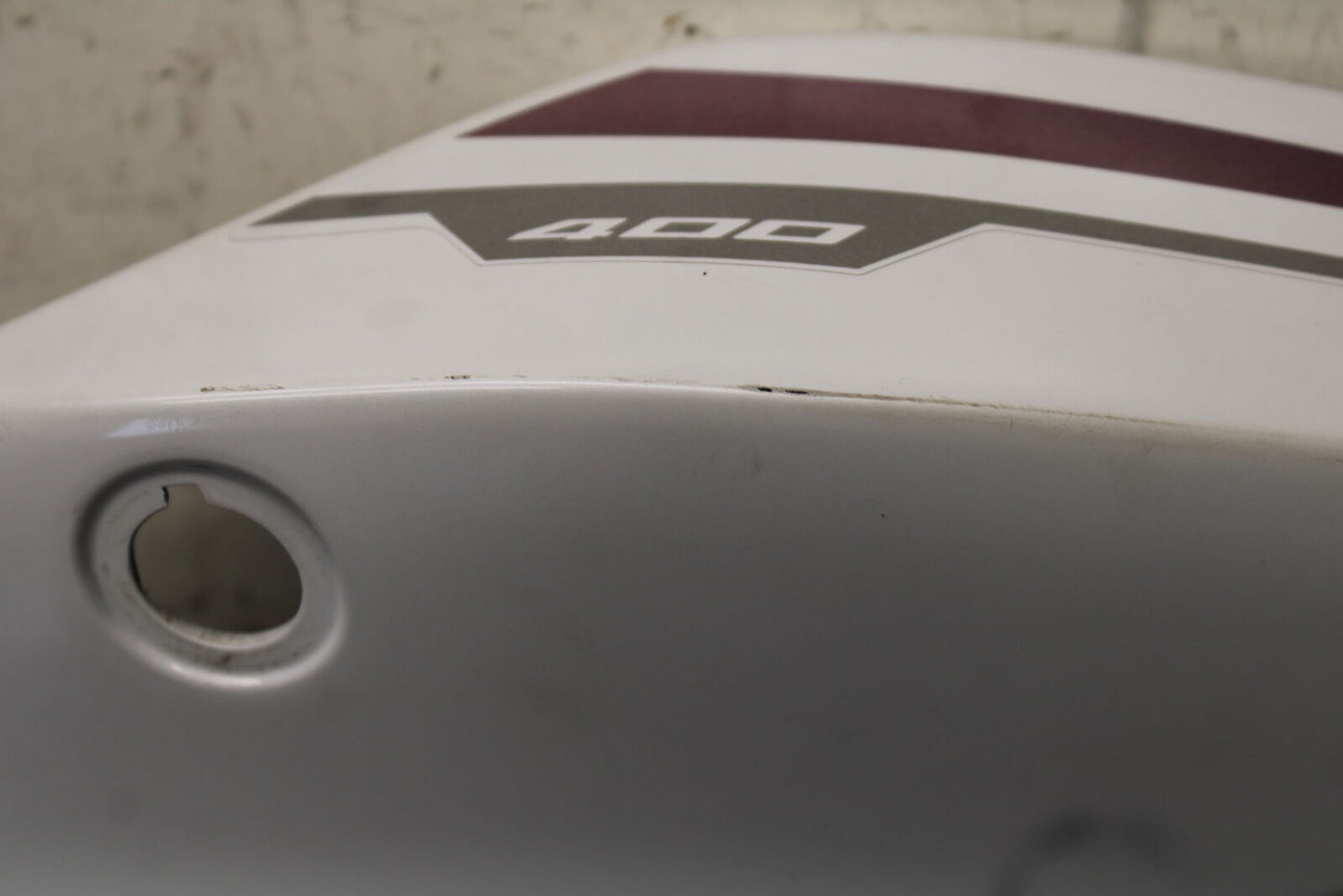 18-23 KAWASAKI NINJA 400 LEFT REAR BACK TAIL FAIRING COWL SHROUD BB660