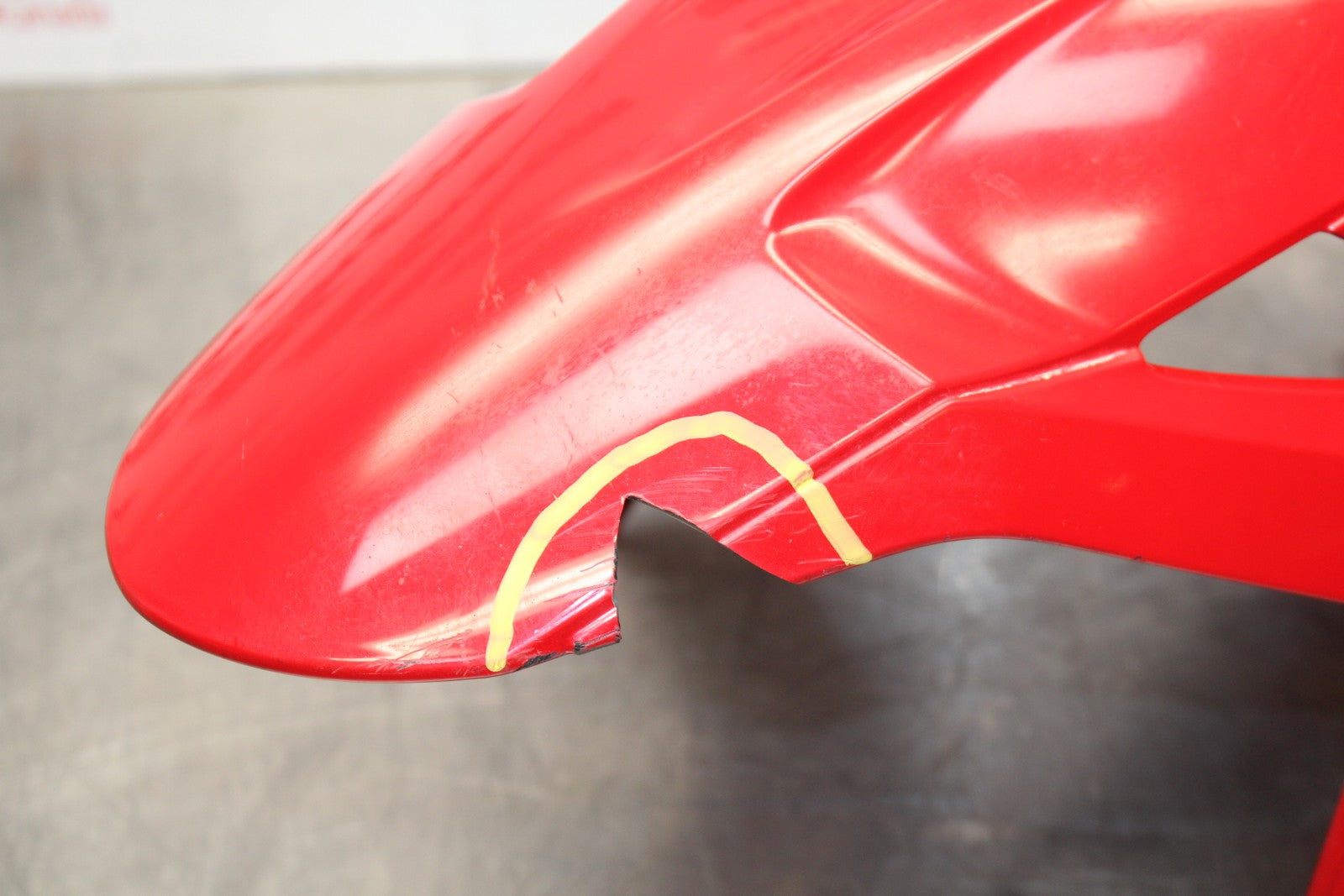 18-23 KAWASAKI NINJA 400 EX400 ABS FRONT WHEEL FENDER COWL FAIRING BB177