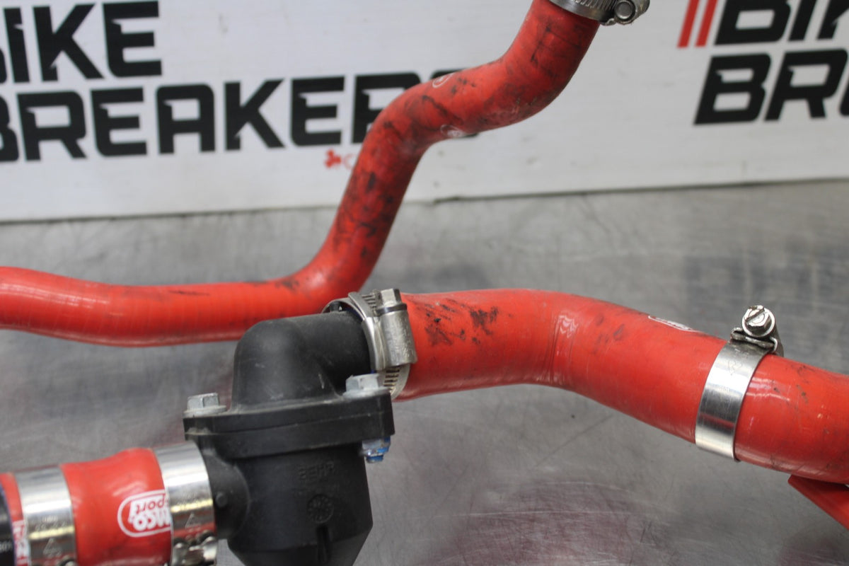 15 APRILIA RSV4 FACTORY APRC AFTERMARKET RADIATOR HOSES COOLANT WATER PIPE BB901