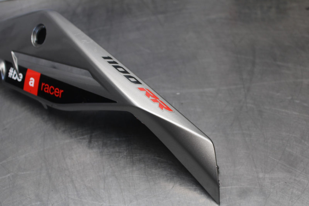 16 APRILIA TUONO V4 1100 LEFT REAR BACK TAIL FAIRING COWL SHROUD BB905