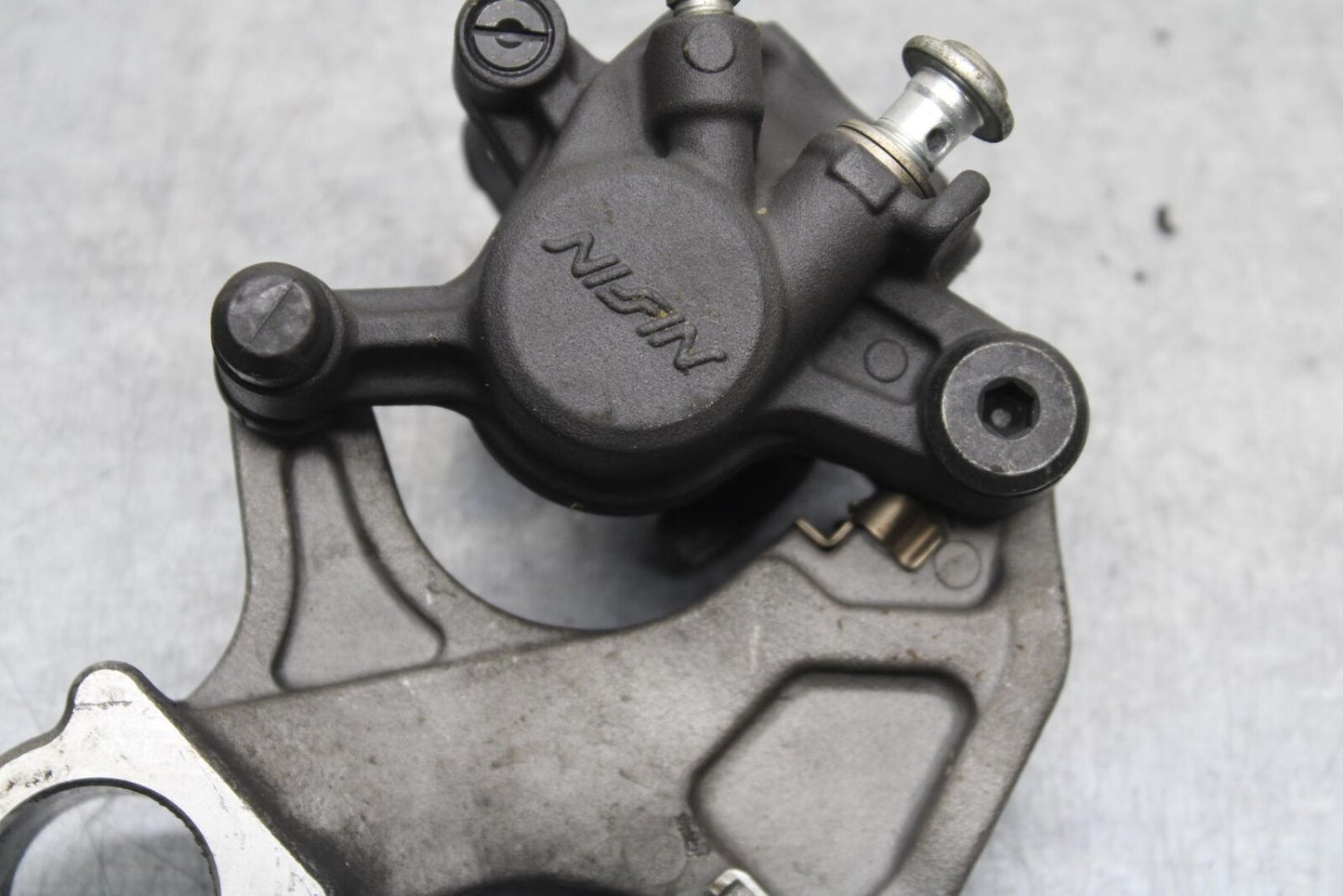 2011 Suzuki GSXR1000 REAR BACK BRAKE CALIPER W MOUNT BRACKET BB96