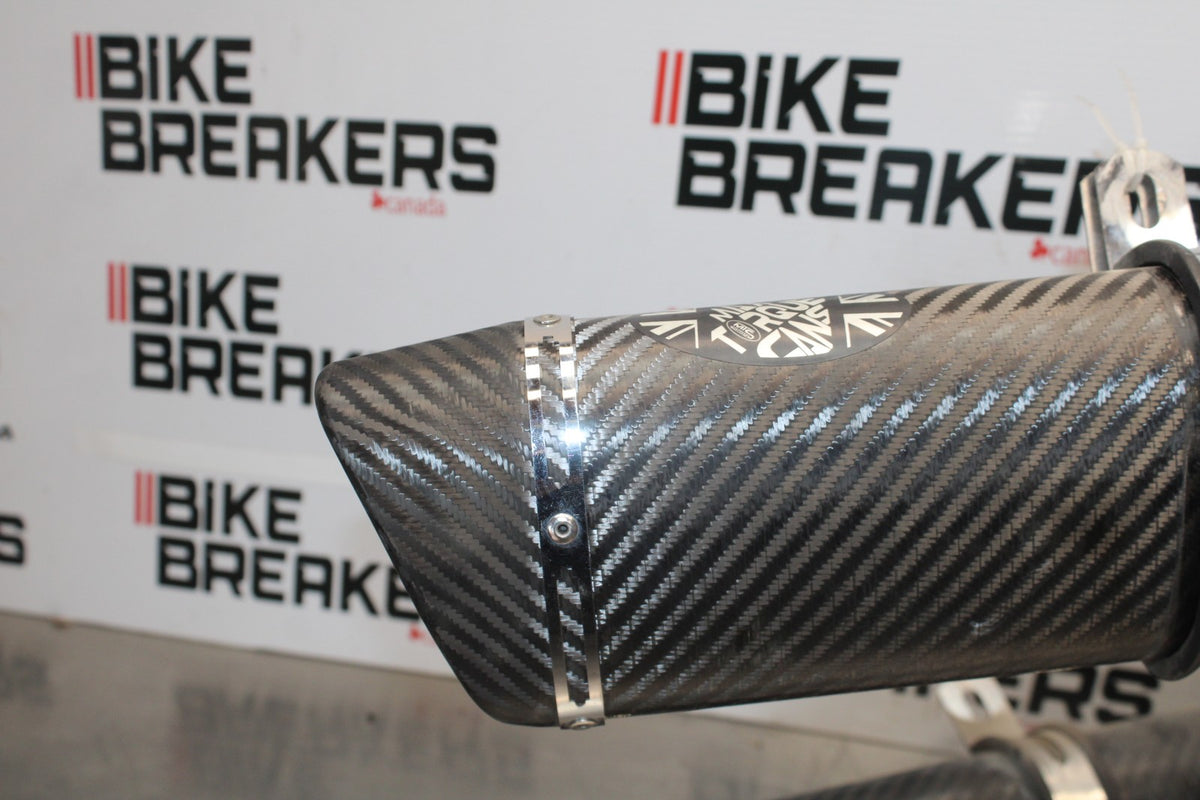 06-07 HONDA INTERCEPTOR 800 VFR800 EXHAUST MUFFLER SLIP ON CAN SILENCER BB917
