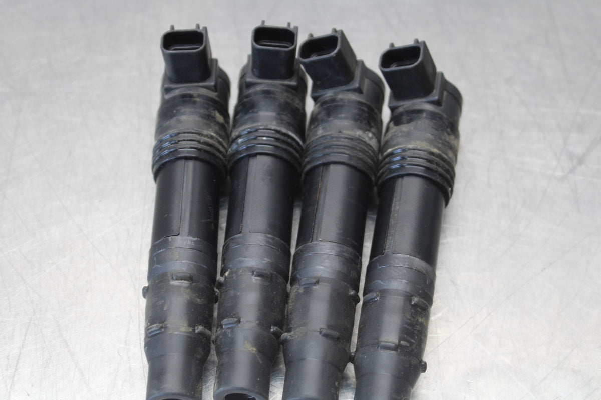 08 KAWASAKI NINJA ZX10R IGNITION COILS COIL SPARK PLUG CAPS BB902