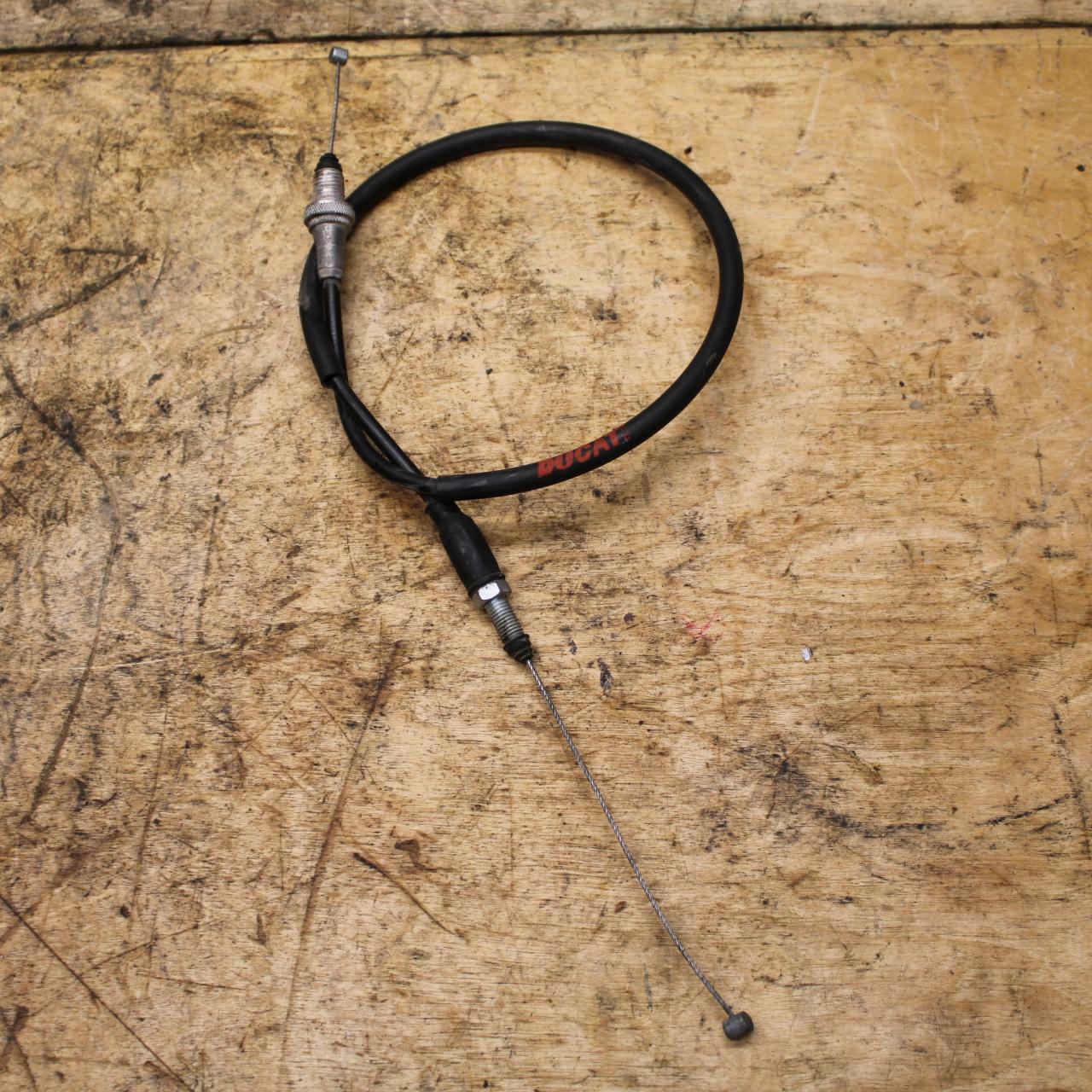 04-07 DUCATI ST3 THROTTLE CABLES LINES BB347